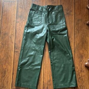 Anthropologie Maeve Forest Green Pants